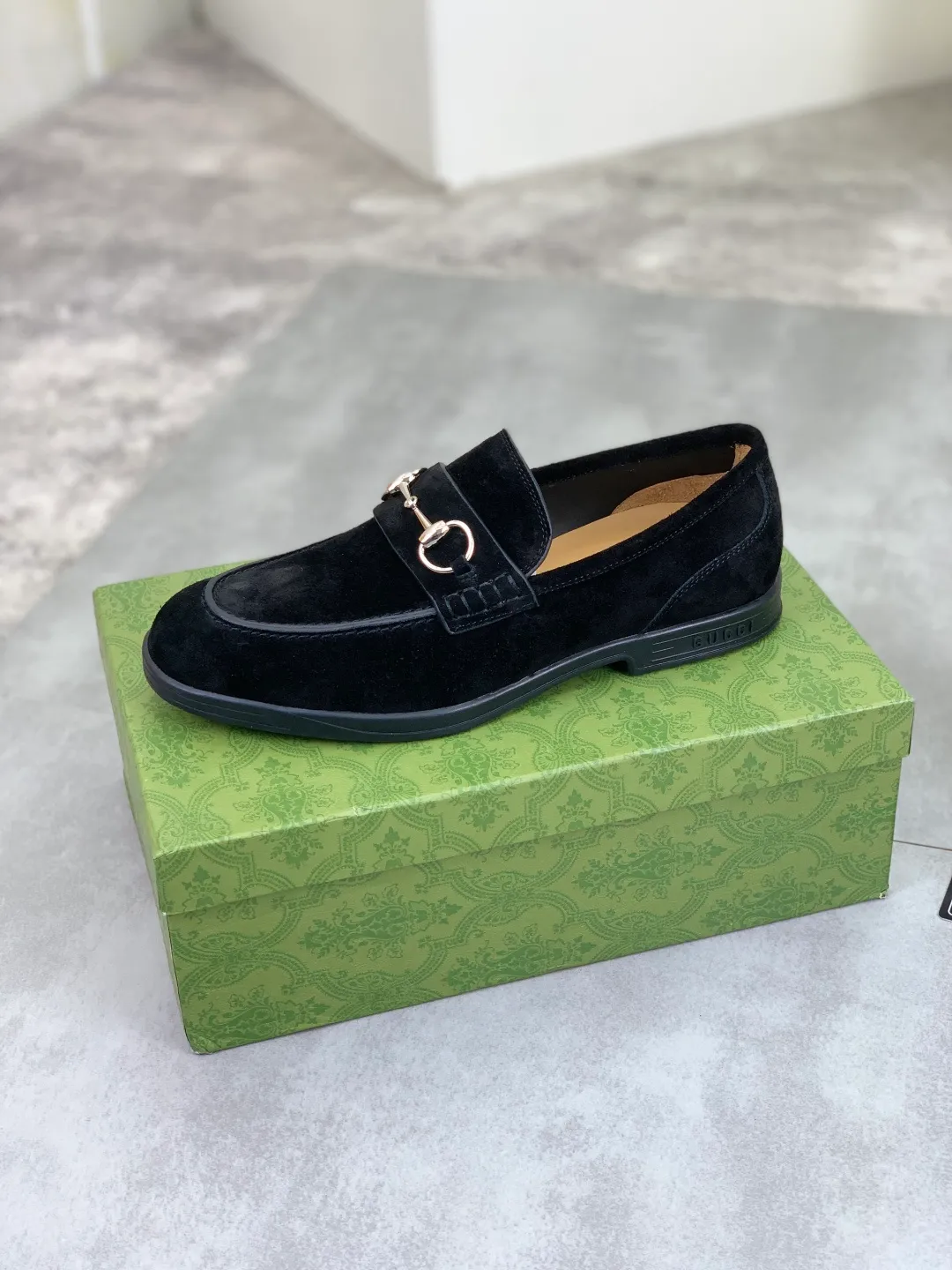 Men's men's shoes 💰P520 [New style] Water dyed cowhide 💰💎💎💎 [Gucci] GUCCI high-end classic men's formal business leather shoes, original order 1:1 authentic goods! Original imported high-end calfskin, original metal buckle, imported first-layer cowhide lining for feet, original outsole, men's shoe size: 38-44 (45 customized) Multiple colors available